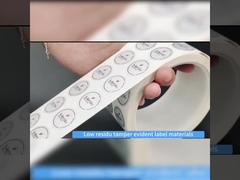 Label transfer panas suhu rendah Dot Matrix Label kain nilon yang dapat dicetak