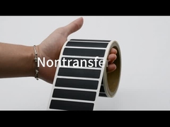 25mmx10mm Label Perekat Suhu Tinggi 1mil Putih Matte Polyimide Material