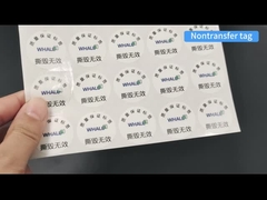 38mmx6mm 1mil Putih Matting High Temperature Resistant Polyimide Sticker