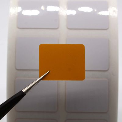 15x12mm Thermal Transfer Adhesive Label 2mil White Matte Polyimide Label